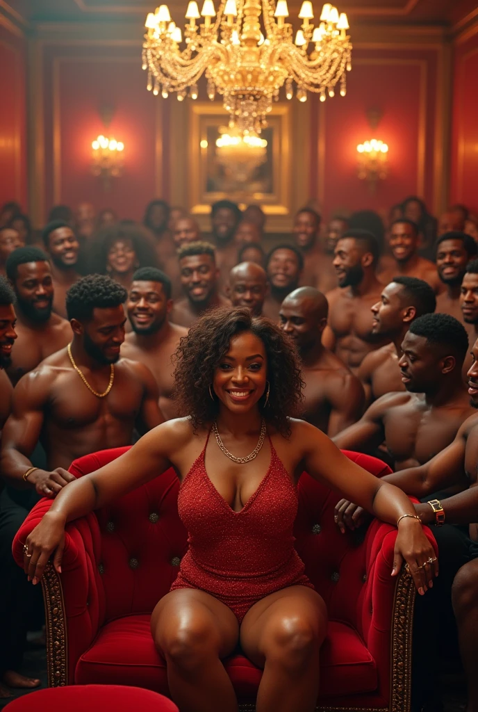 What Max&#39;s Mom Would Look Like On A Porn Film Set With 40 Muscular Black Men