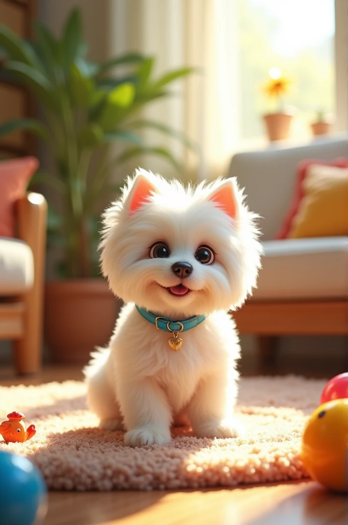 My Popeye is a Maltese dog