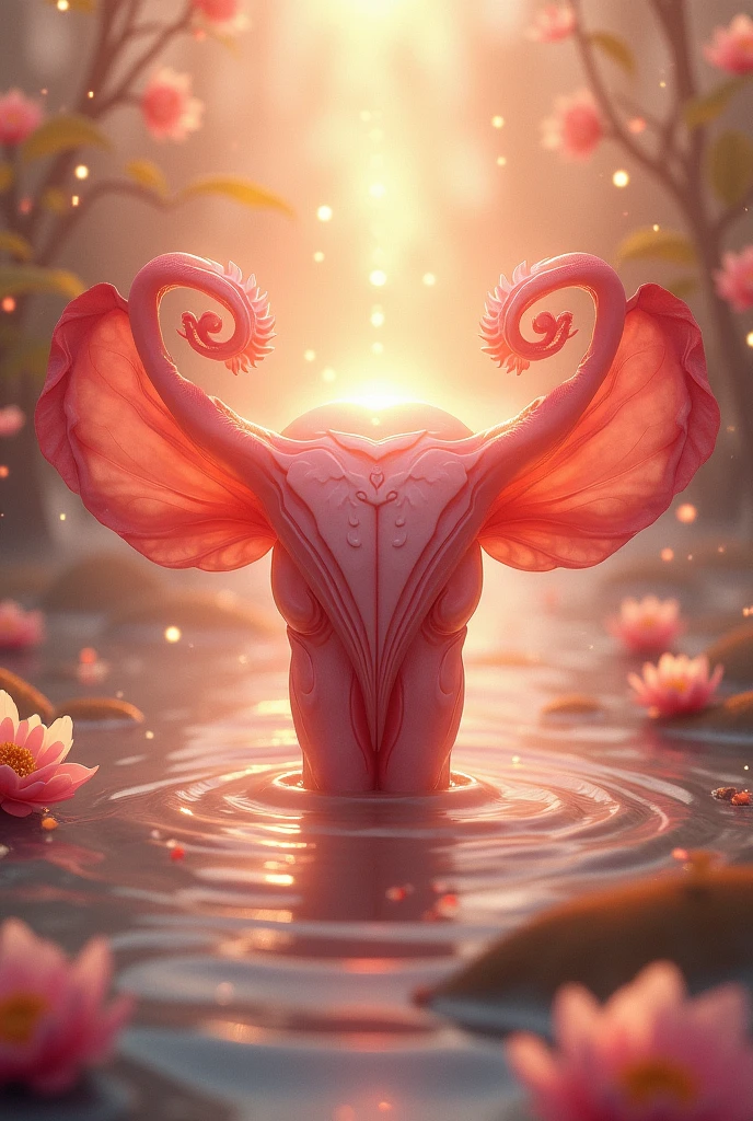 Vulva, the intimate part of a woman.