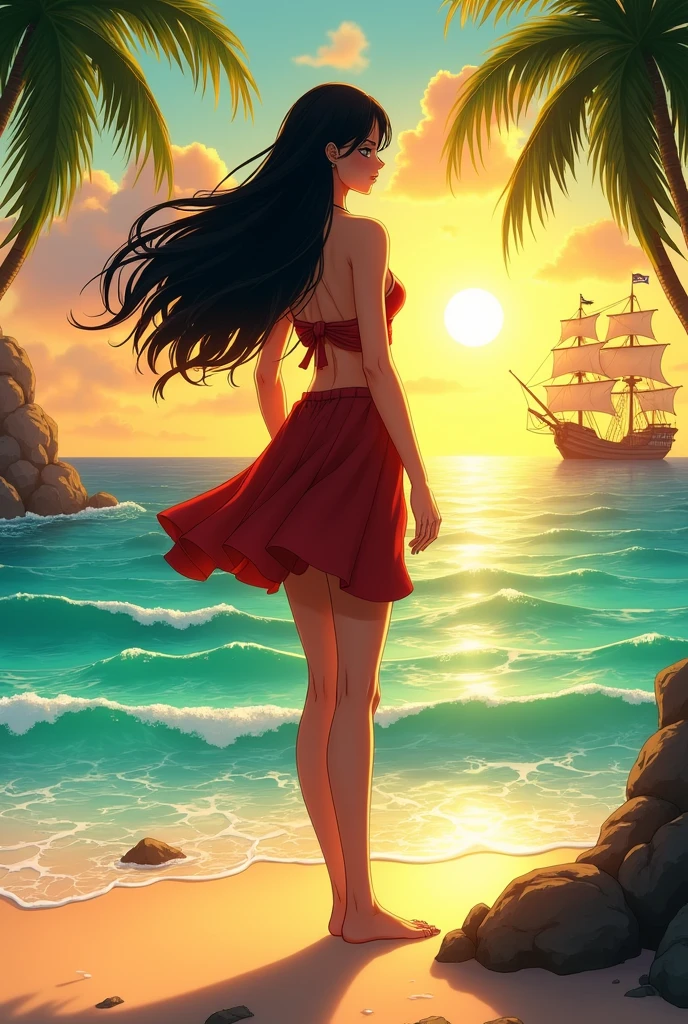 one piece, us, Nico Robin, nude