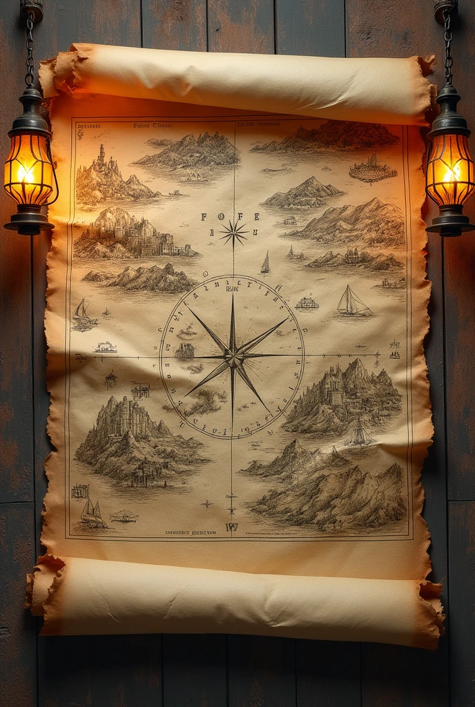 Old map background
