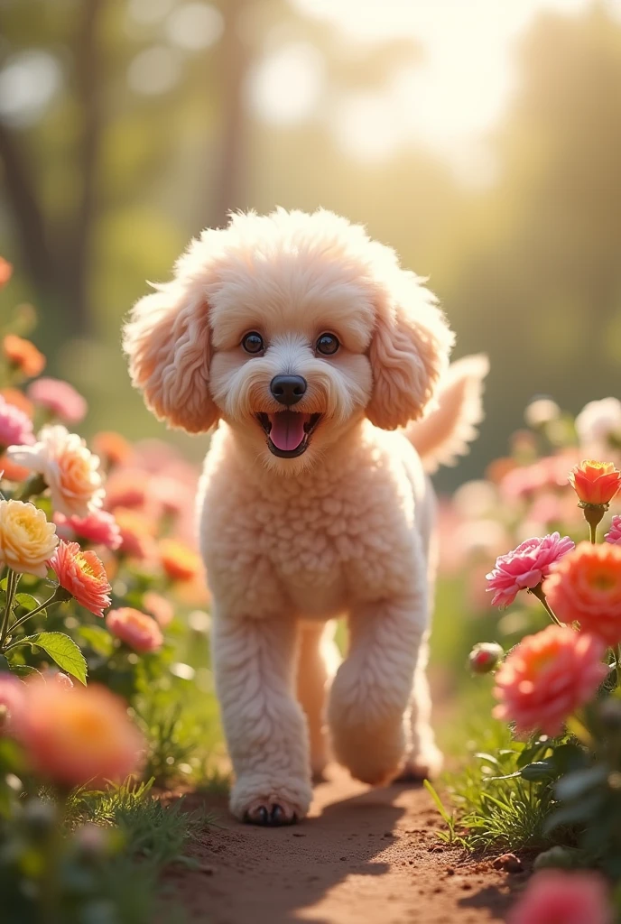 Crie um poodle