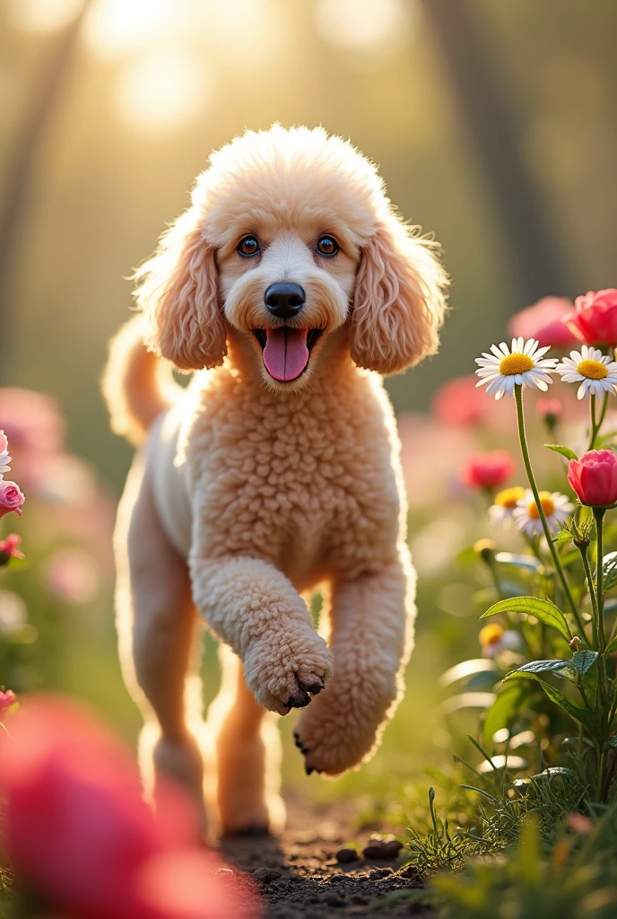 Crie um poodle