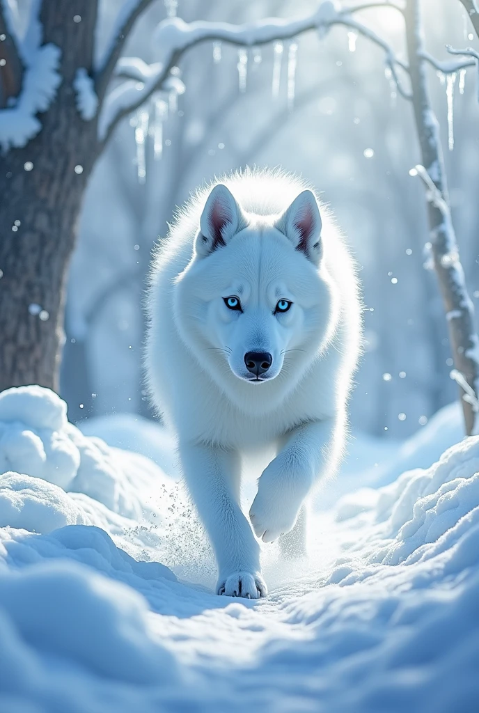 Ice dog