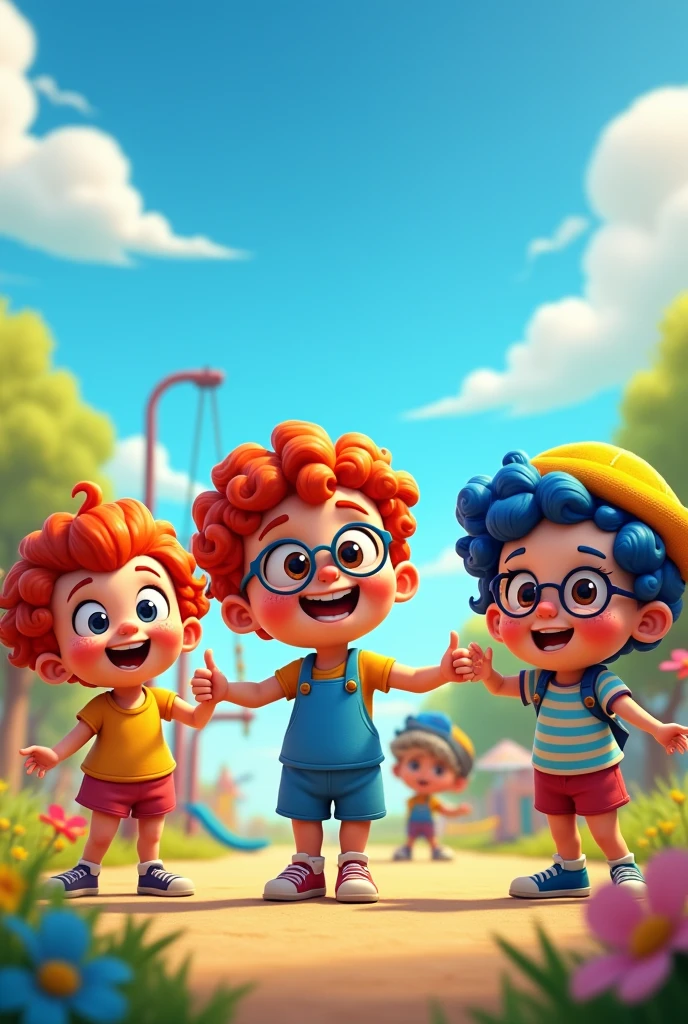 Point to your eyes blink blink blink tap your elbows what do you think cartoon kids