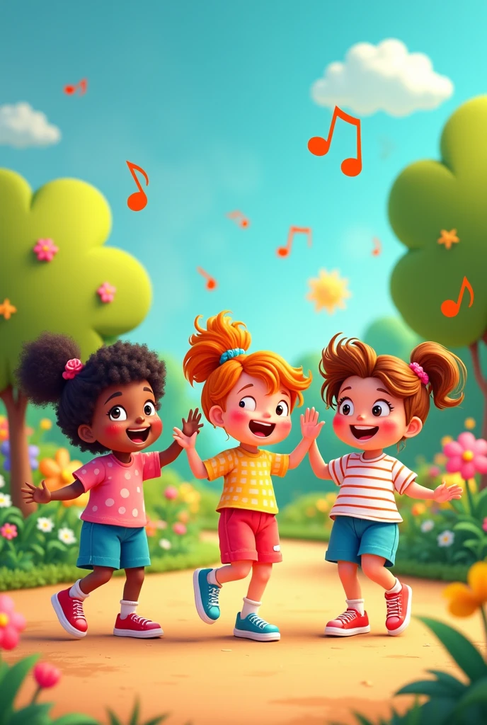 Touch your back now touch your cheeck lets do boogie every week kids cartoon