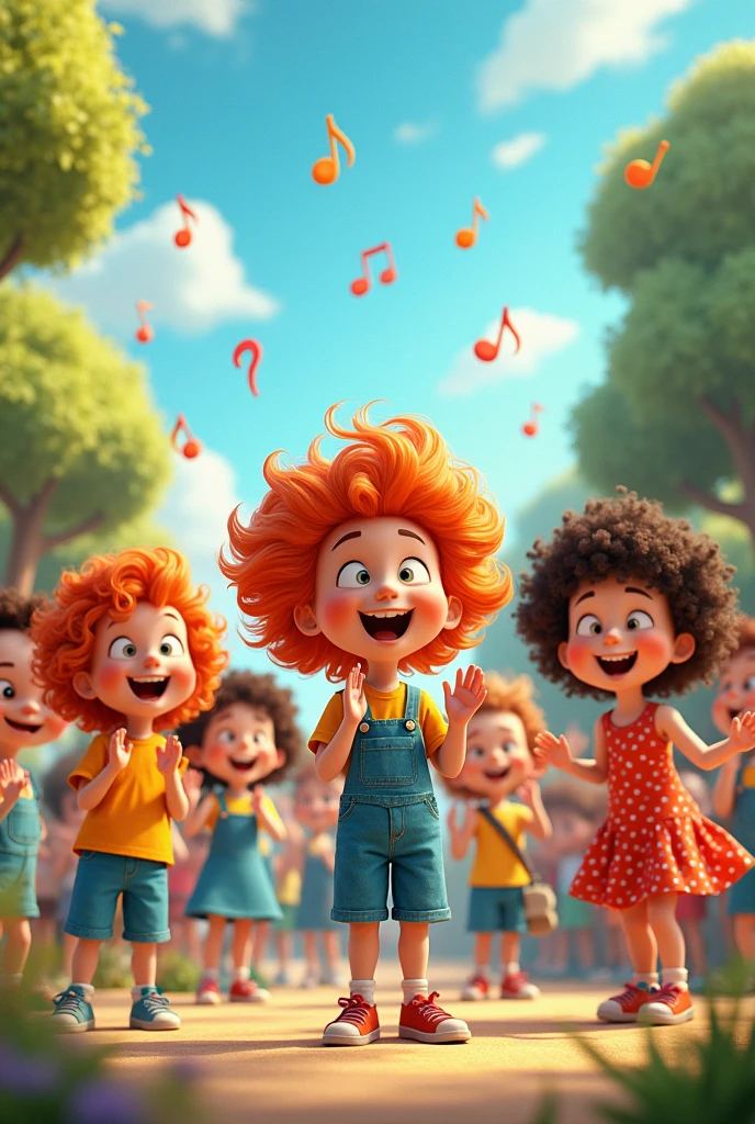 Clap your hands give a cheer body parts boogie we will dance all year kids cartoon