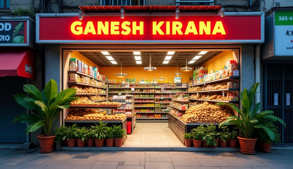 Daylight SUPERMARKET NAMED AS GANESH KIRANA