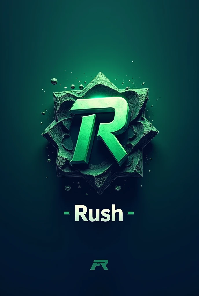 Remove the team name and write the team name rush below the logo