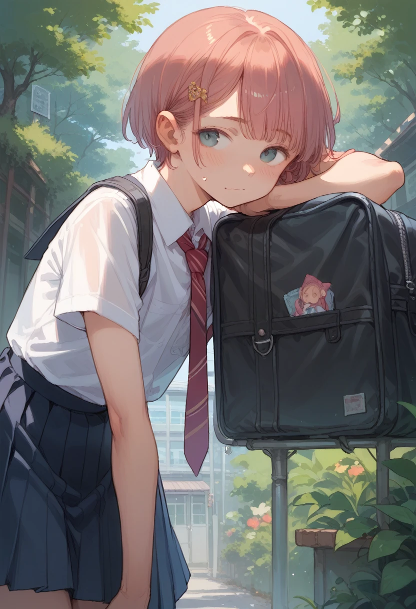 femboy、school uniform