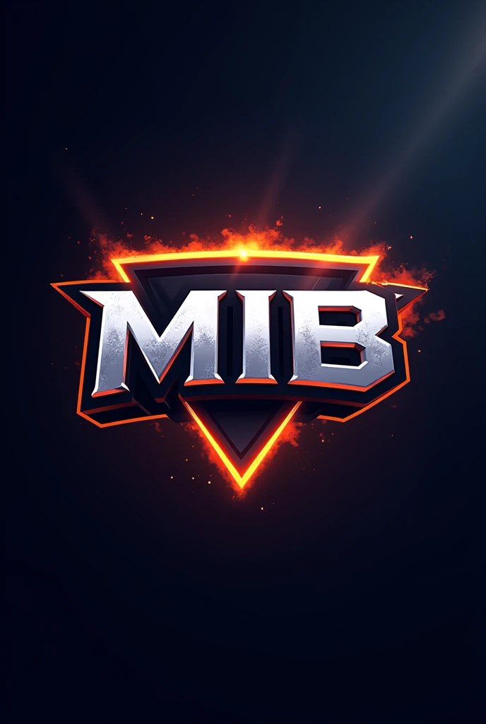 Make a professional tag for a free fire sports team with the name of "MIB" just the letters.