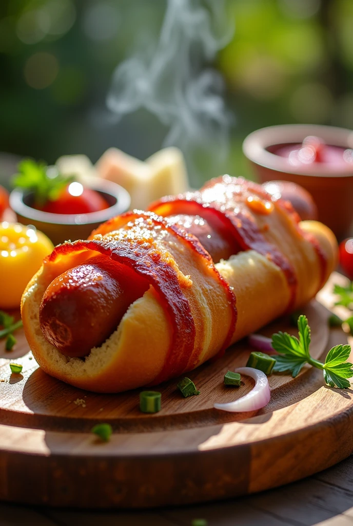 Bacon Hot Dog