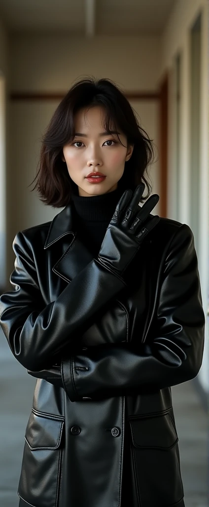 (1990s amateur 4K hyper-realistic black leather gloves handjob photograph:1.8), 2 Korean actress female, (1990s an artistic representation of 49-year-old Korean fashion model actress wearing hyper-realistic black leather long gloves and double trench long coats full body:1.8 and A housewife cumshots profusely with a long black leather glove, cumshots in the face with a long black leather glove, teases her pussy with a long black leather glove with a smile, and squirts housewife with toy penis resting on her face:1.8), nice big cock,(Lots of with long black leather gloves and facial with long black leather gloves housewife), (4K hyper-realistic black leather long gloves fellatio cumshot over, 4K hyper-realistic black leather long gloves cum over, 4K hyper-realistic black leather long gloves cum over on face, (4K hyper-realistic black leather long gloves cum over in mouth, thick cocks), 4K hyper-realistic black leather long gloves cumshot, her hyper-realistic black leather long gloves and hyper-realistic black leather trench long coat full body:1.8, technicolor film, film grain, 1980s, pleasure, playful smile, 4K hyper-realistic black leather double trench long coats, 4K hyper-realistic black leather long gloves cum over on tongue, hyper-realistic black leather long gloves and lots of cum over on face, Here is she strokes his cock with cum shot over hyper-realistic black leather long gloves.