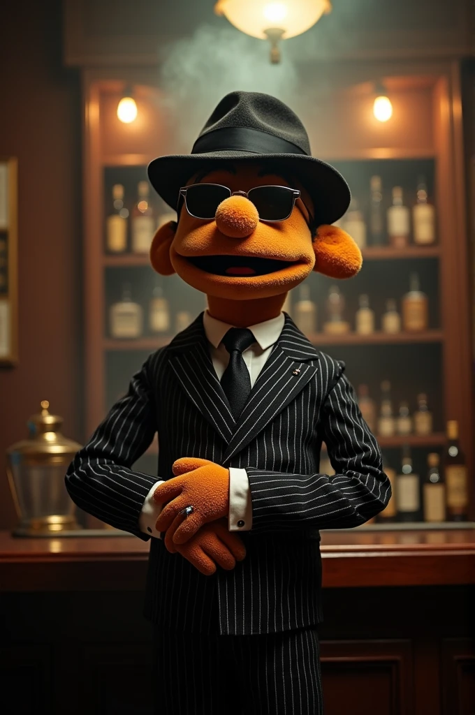 Mafia style puppet