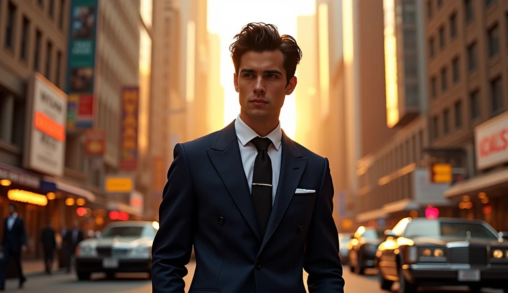 Ethan, the son of a powerful business magnate