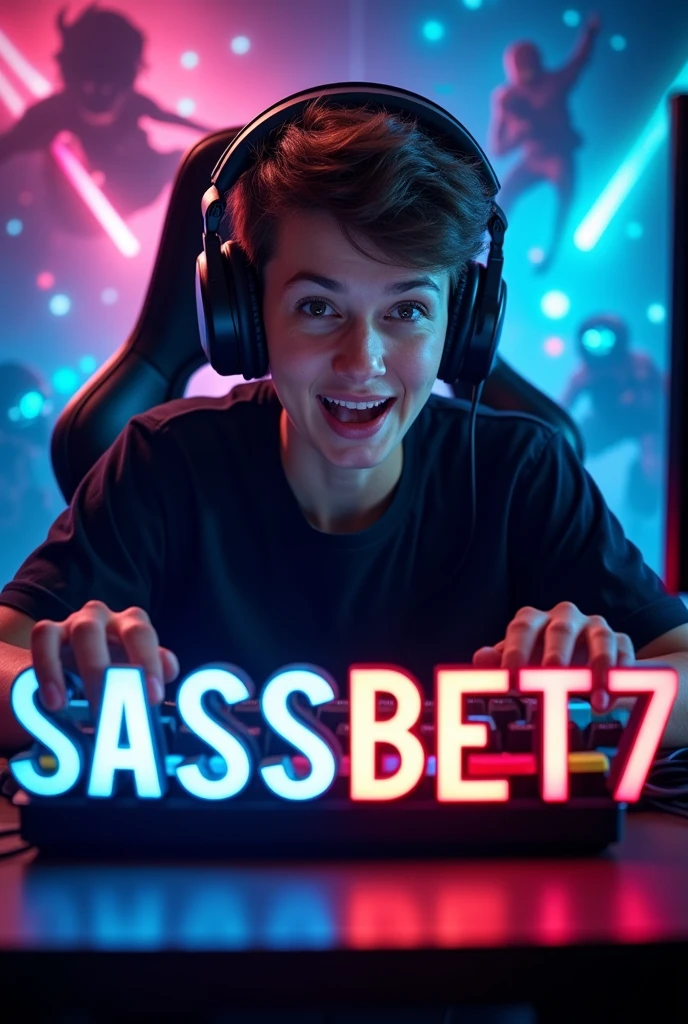 Image de joueur avec écriture de code promo SASSBET77 
