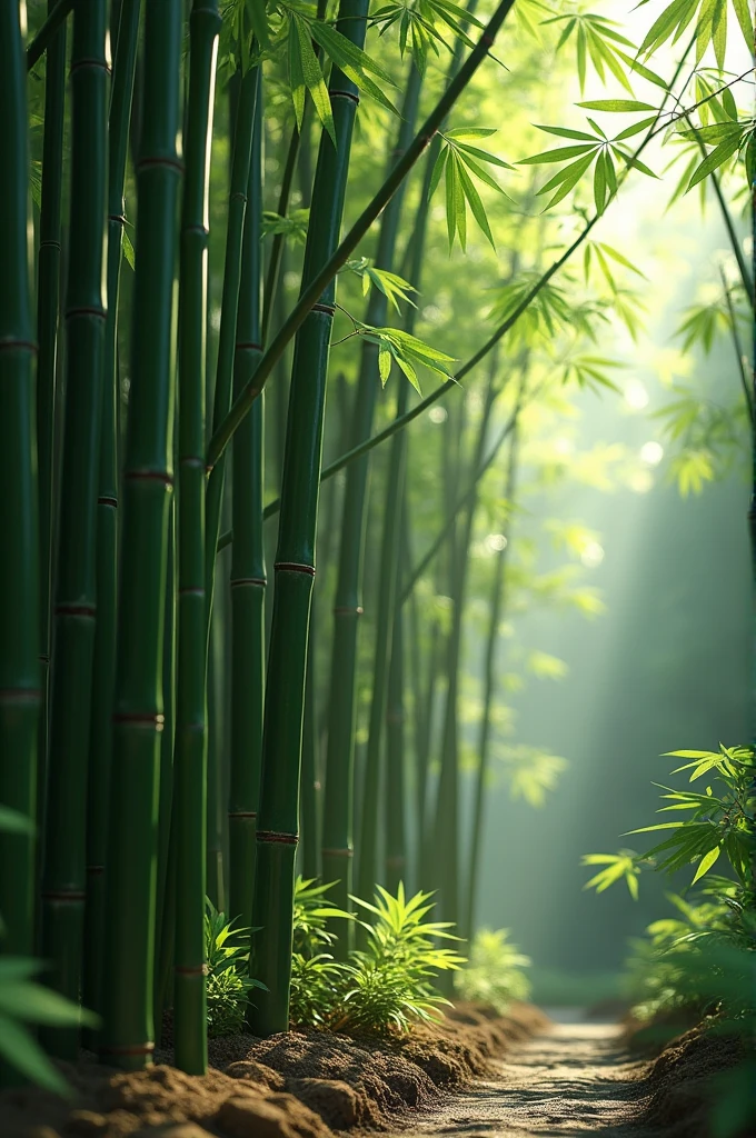 Bamboo stalk 3d 