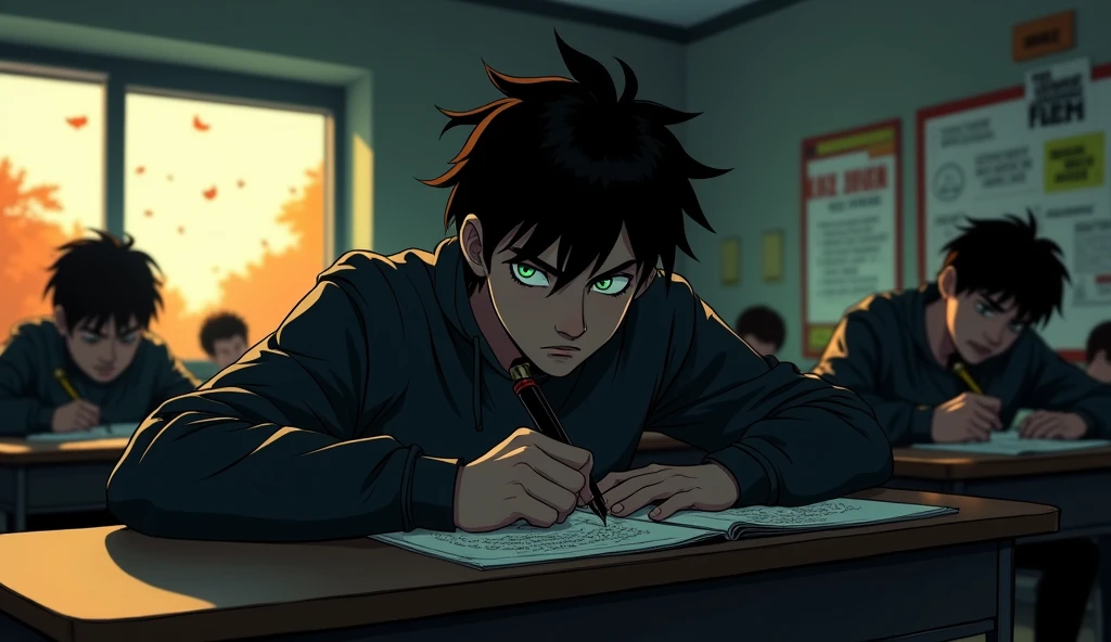 Jake: A bitter classmate who harbors resentment towards Ethan and his father, and plots to ruin Ethan’s life out of revenge.