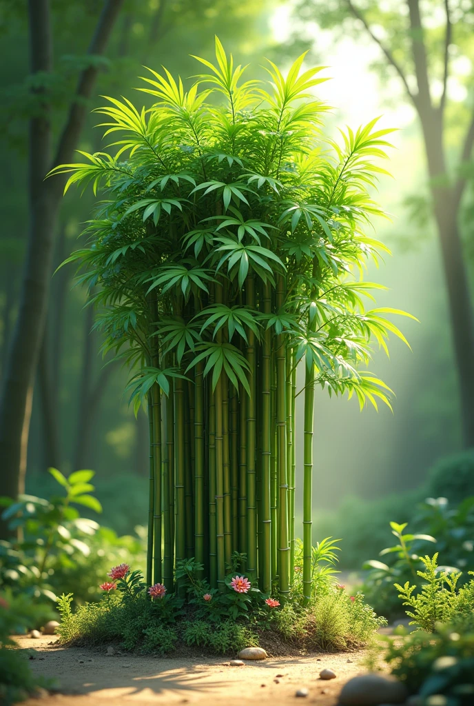 Bamboo stalk 3d 