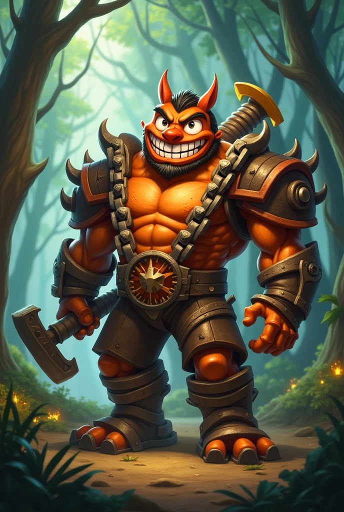 Luchito&#39;s face on timbersaw&#39;s body Dota 2