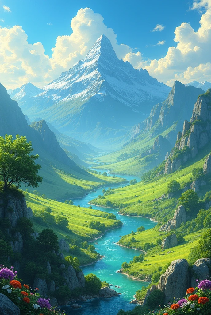 Fantasy Zelda Landscape