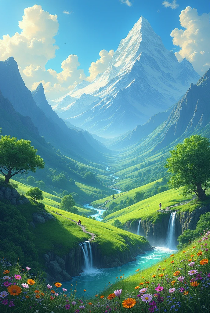 Fantasy Zelda Landscape
