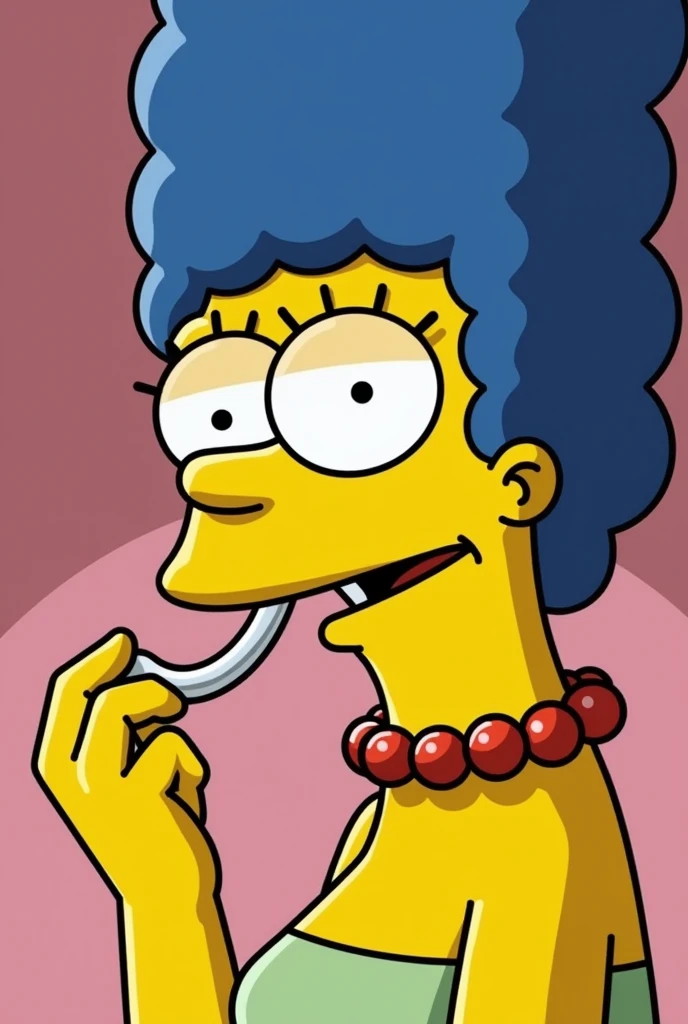 Marge simpson sucking a penis in her loop