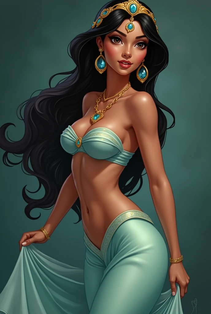 Princess Jasmine hot naked nude