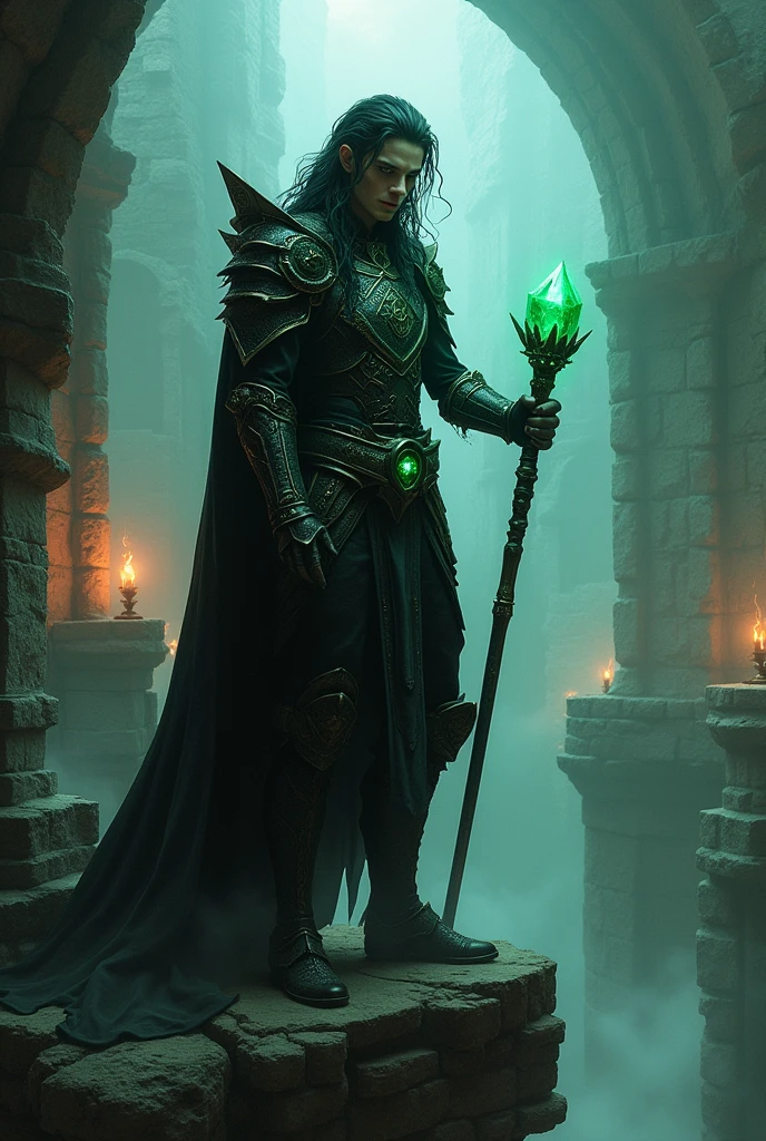 create a character similar to loki, but dark for rpg