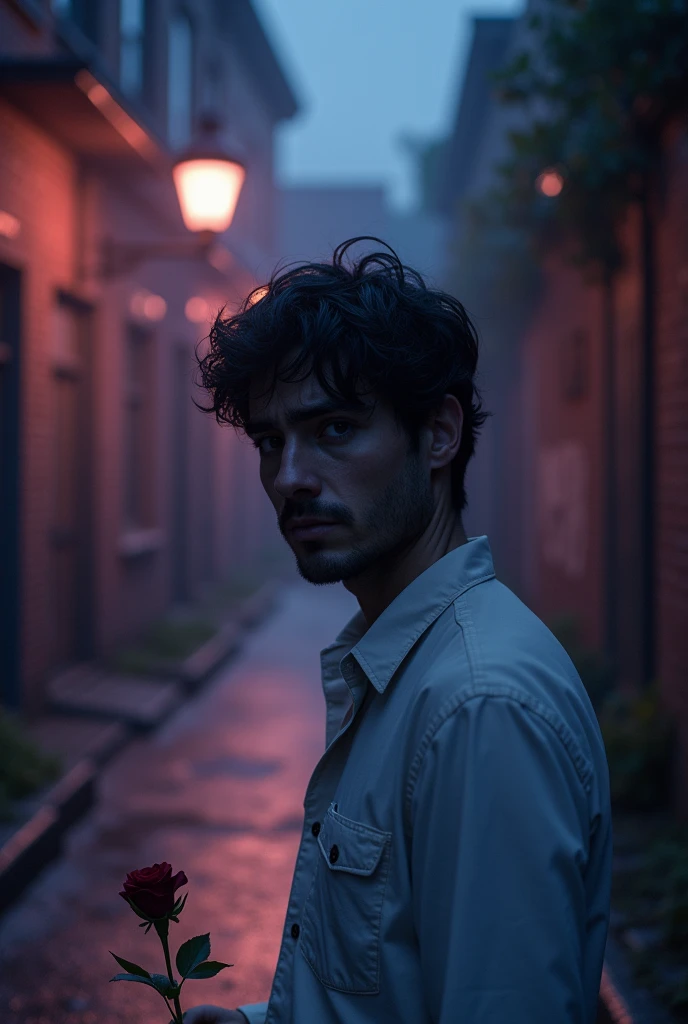 (photorealism:1.2), An image that represents the song of "The sad one" by Jose Jose, for the background of a music video