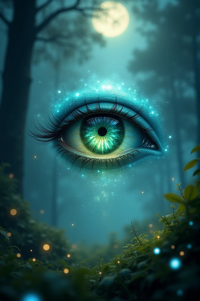 Spirit in the form of an eye