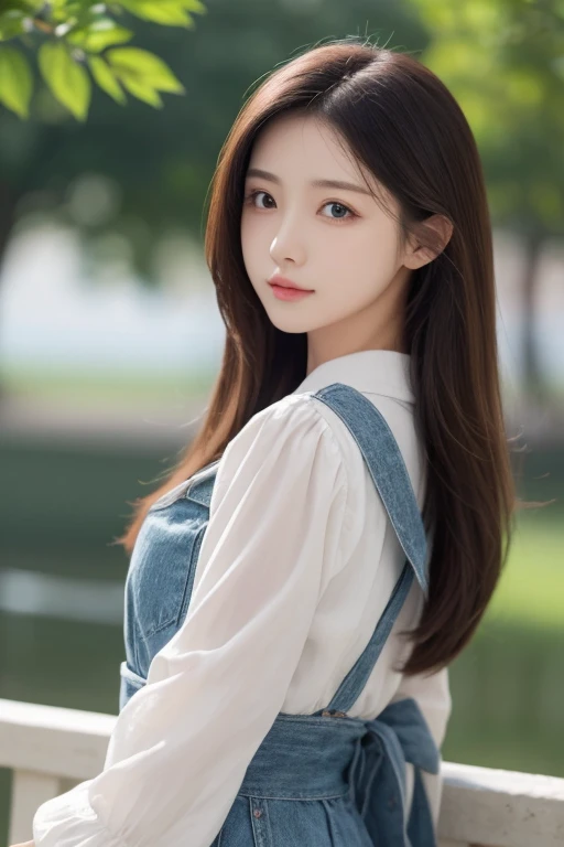 a woman, hair sways in the gentle breeze, incredibly beautiful, best quality, high resolution, ultra detailed, 