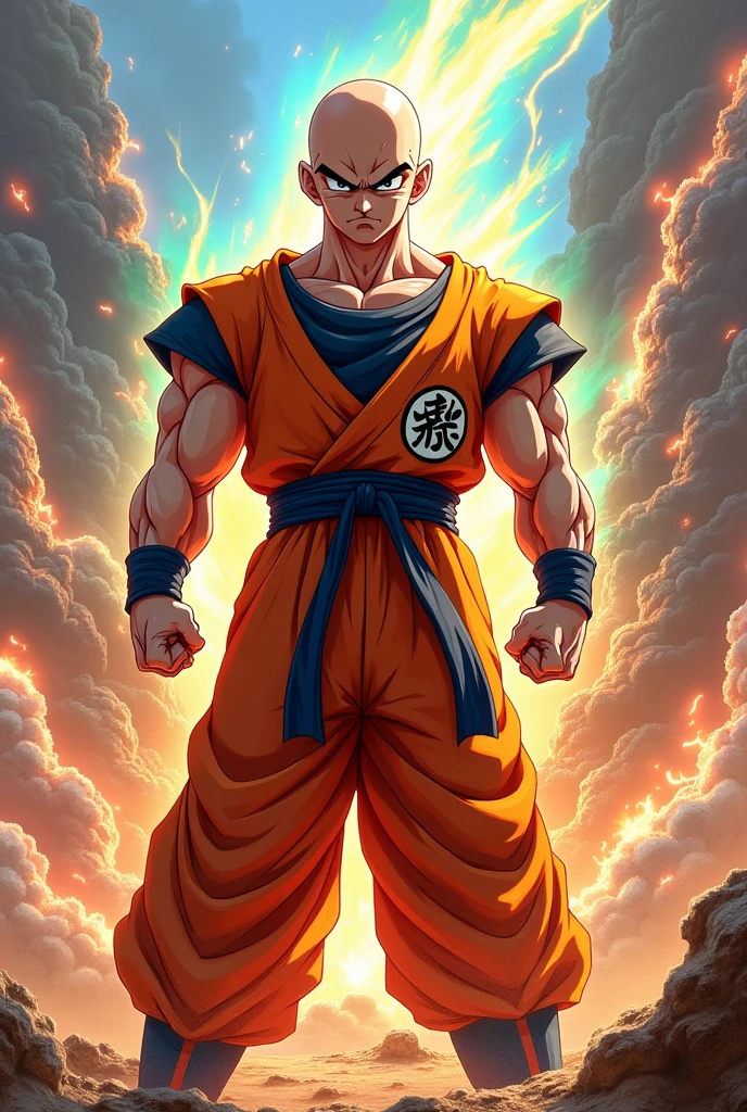 Goku, but bald 