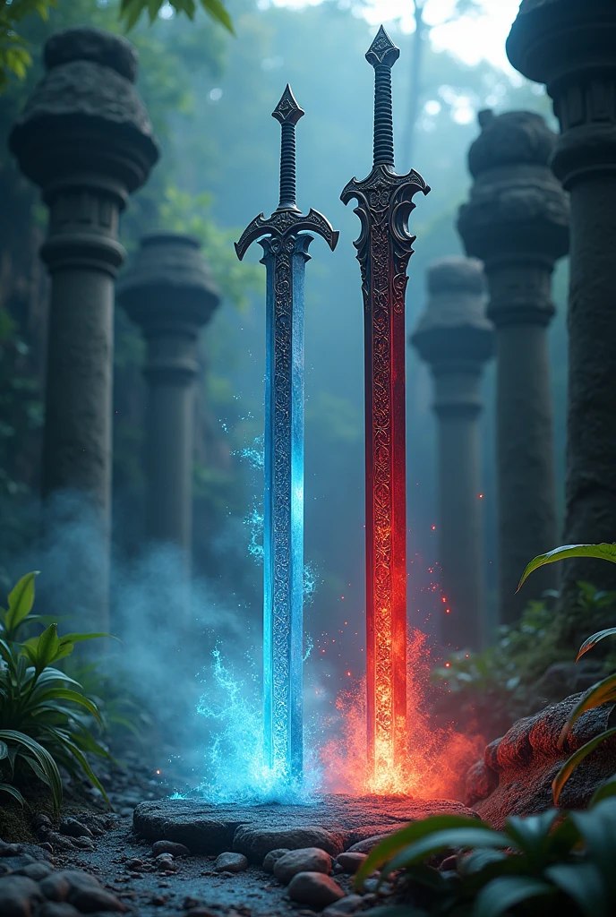 Master Sword and Dark Master Sword Zelda