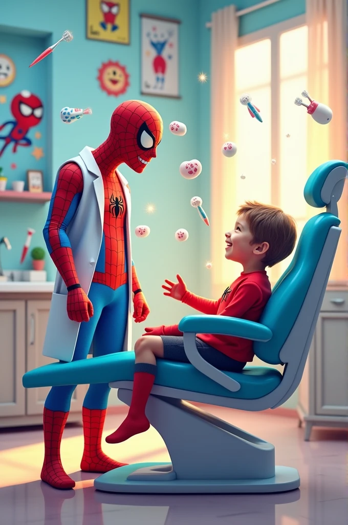Spiderman dentist