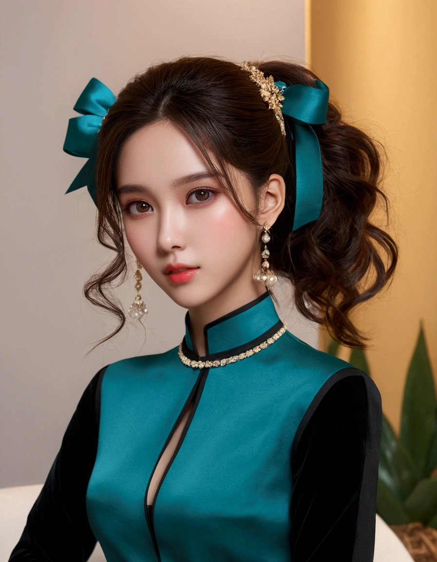 ((Best quality, 8k, Masterpiece :1.3)), 1 girl, Pretty woman with emphasizing slender abs :1.3,Ultra-detailed face, Detailed eyes, Double eyelid, real face