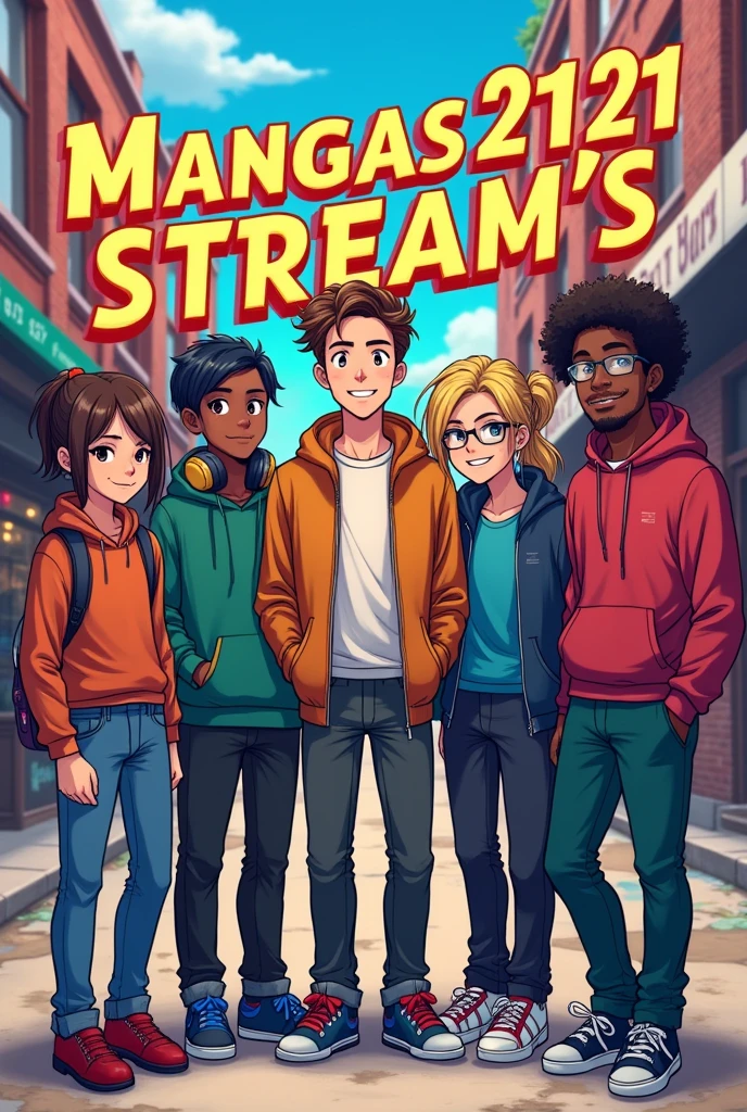 Group photo where it says Mangas2121 Stream's without anime
