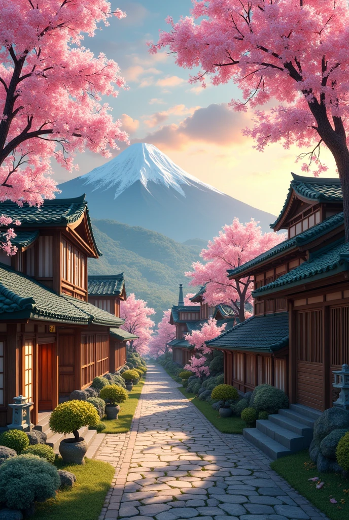 Japanese Zelda town style