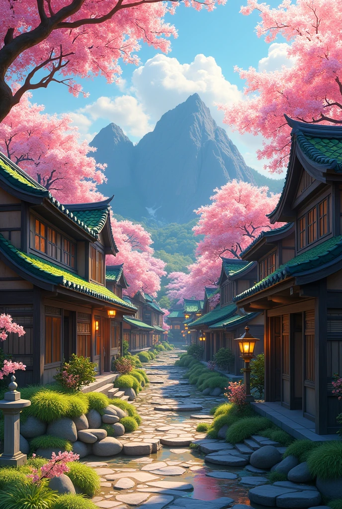 Japanese Zelda town style