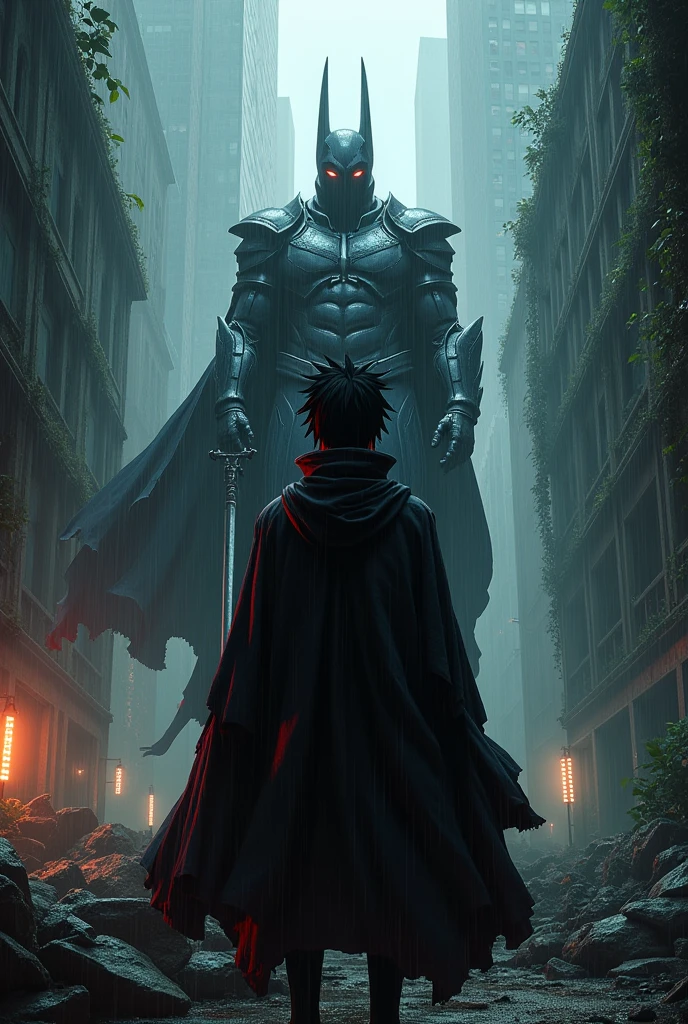 Obito Uchiha x Arkham Knight