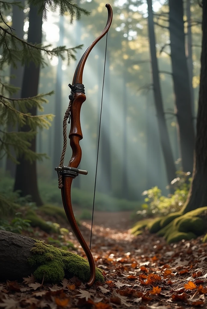 Create an image of a hunter's bow 