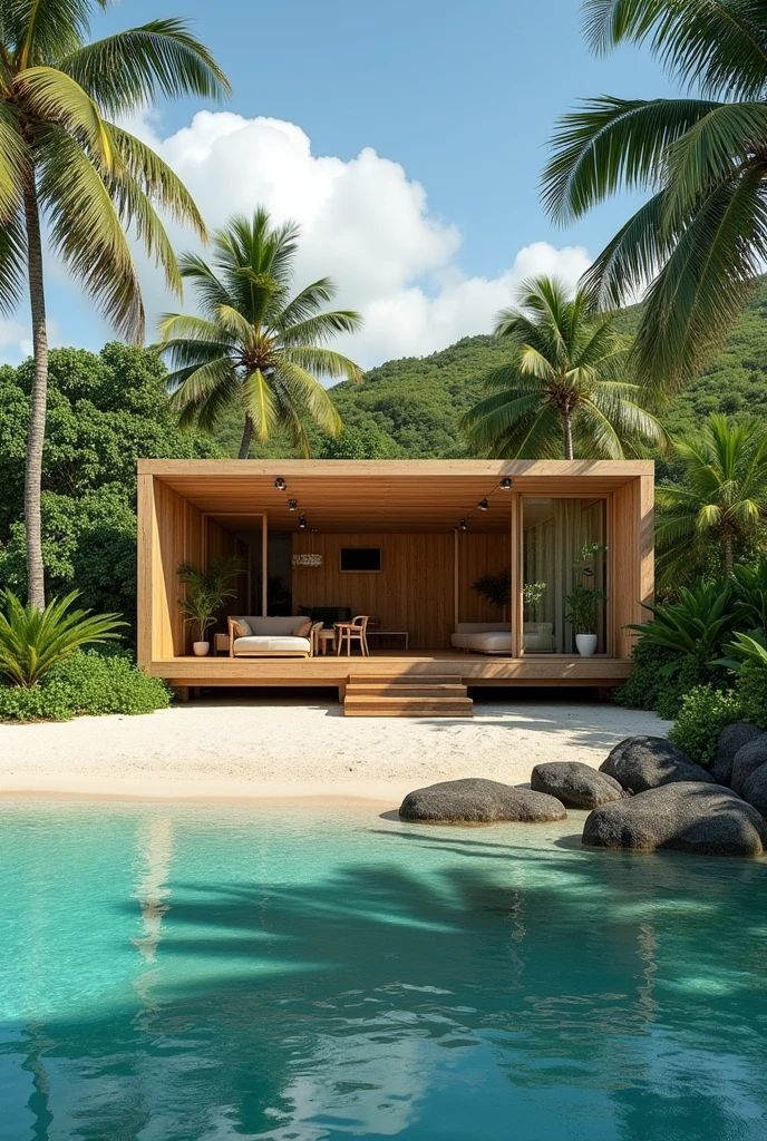 Fijian tiny house modern simplicity