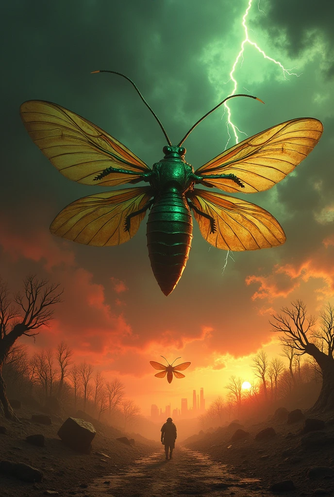Biblical locust of the apocalypse