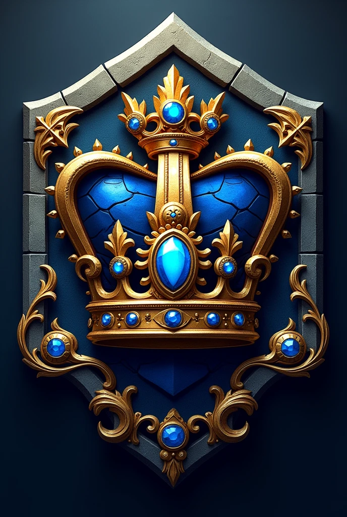 Create an image of a logo for a Powerful King's pass