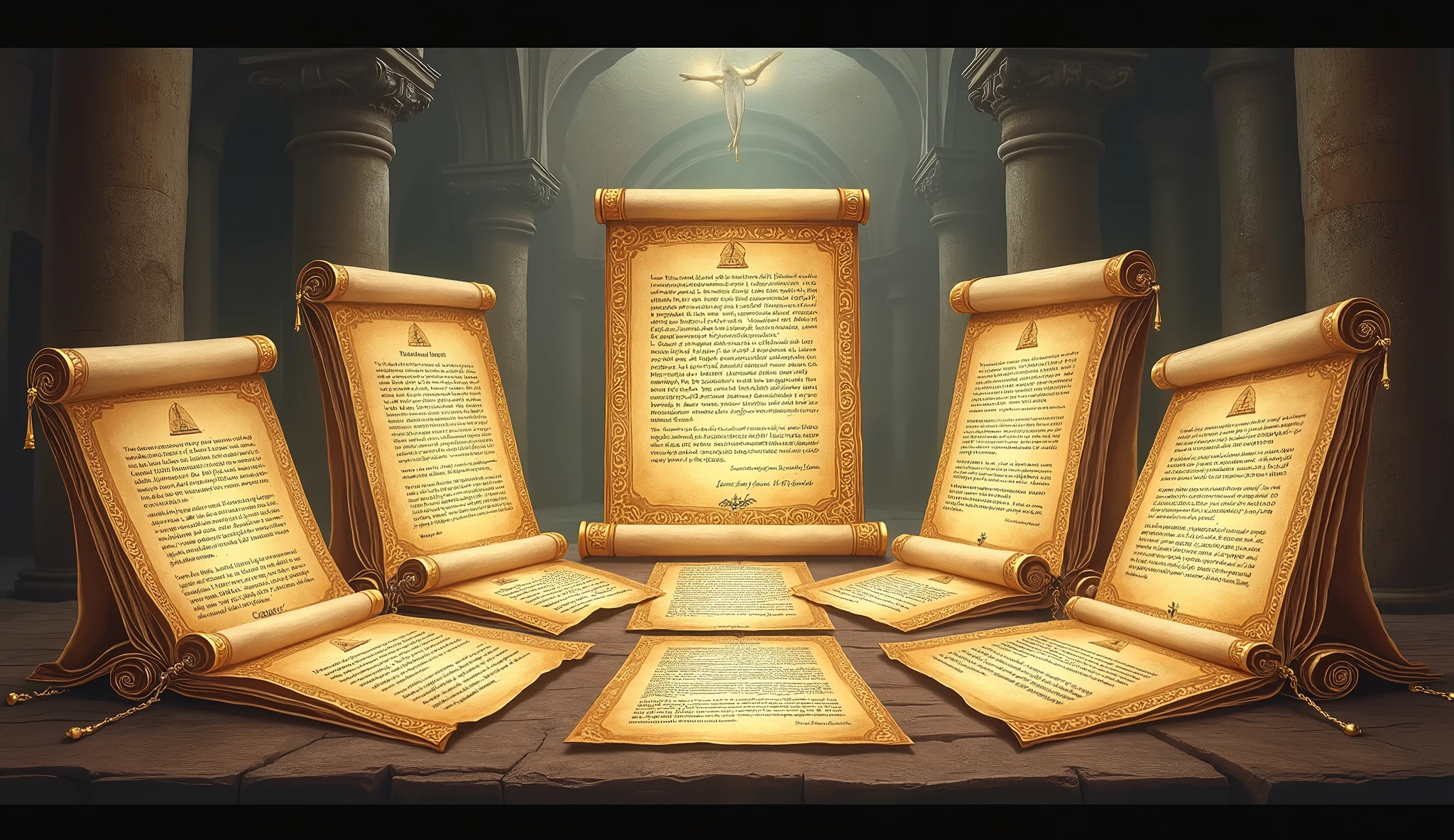Seven letters were sent to the churches