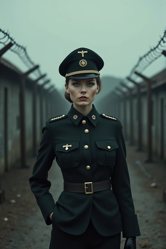 Beautiful woman、Commandant of a concentration camp