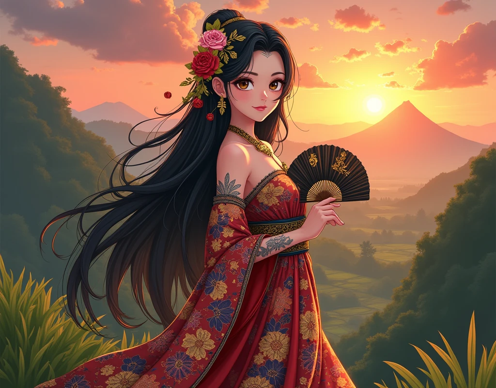 javanese anime girl