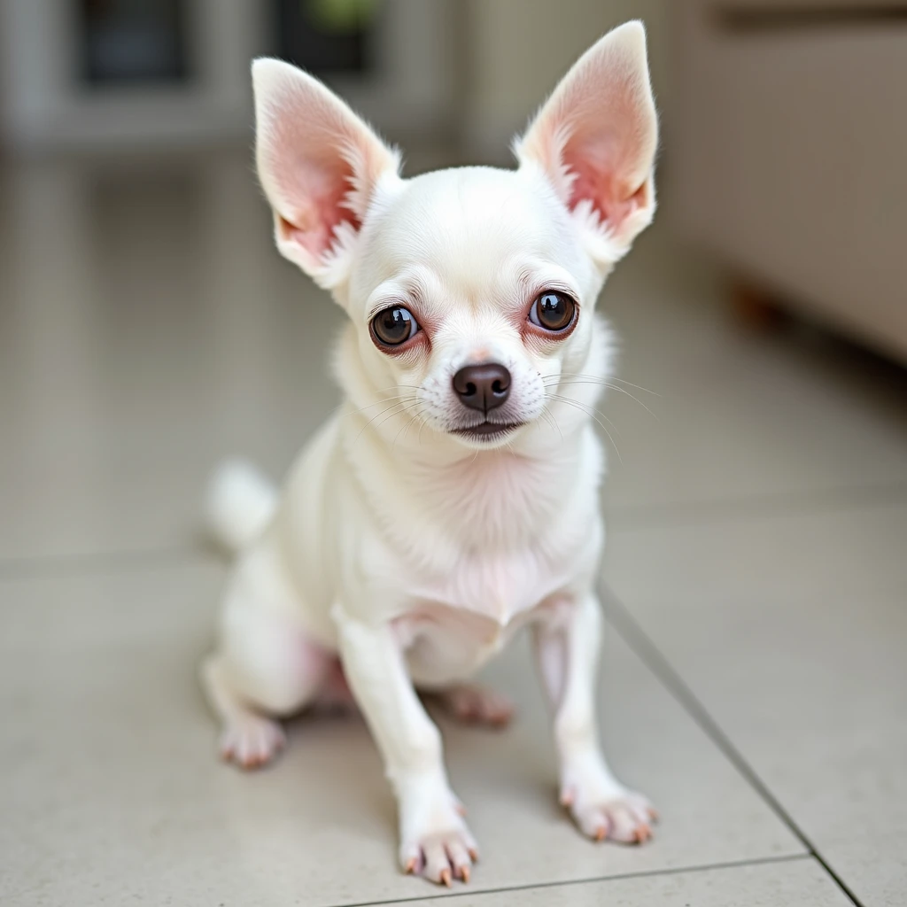 White Smooth Chihuahua