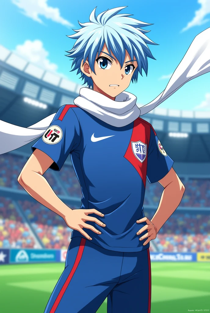 Inazuma Eleven's Fubuki (anime game and series) with his scarf