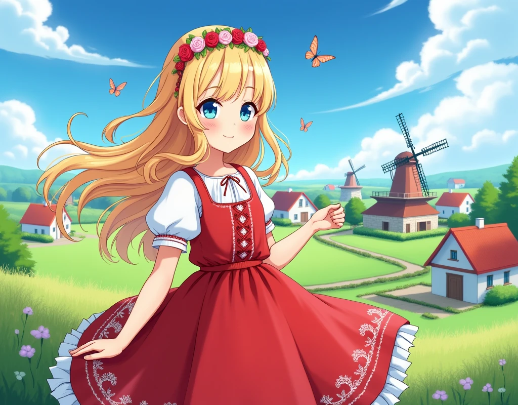 Danish anime girl